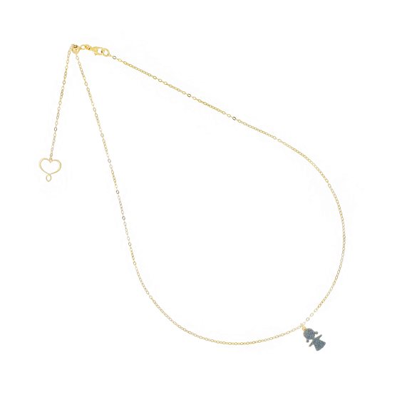 Necklace Maman et Sophie Woman in Silver GHCAREXX - GHCAREXX